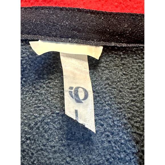 Pearl Izumi Elite Black Red Softshell Cycling Fleece Lined Full Zip Jacket Sz L - Picture 5 of 7